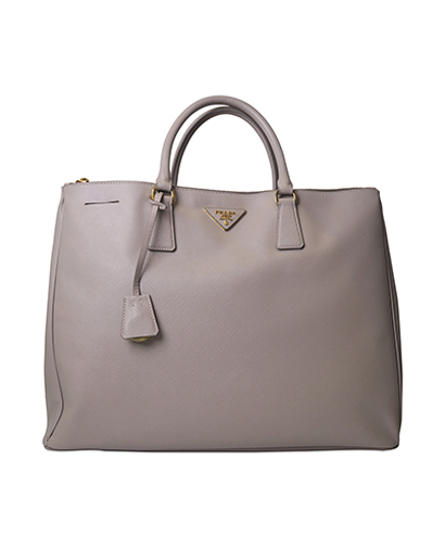 Prada Large Double Zip Tote, front view